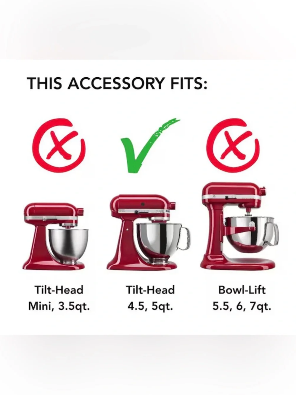 KitchenAid Silver Stainless Steel 5-Quart Mixing Bowl with Handle and Lid